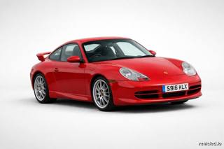 Porsche 911 in Carmine Red