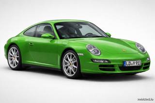Porsche 911 in Python Green
