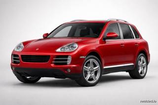 Porsche Cayenne in Carmine Red