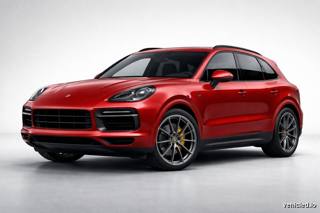 Porsche Cayenne in Carmine Red