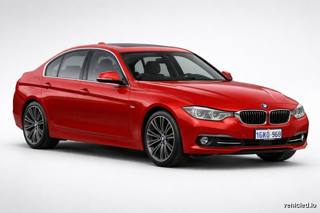 BMW 3 Series in Melbourne Red