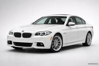 BMW 5 Series in Alpine White
