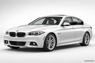 BMW 5 Series in Mineral White Metallic