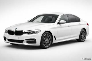 BMW 5 Series in Alpine White