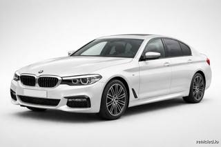 BMW 5 Series in Mineral White Metallic