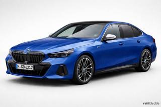 BMW 5 Series in Phytonic Blue