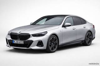 BMW 5 Series in Titanium Silver