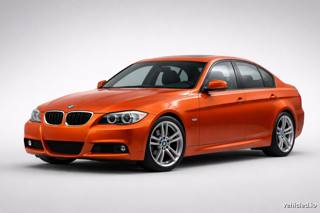 BMW 3 Series in Sunset Orange Metallic