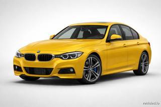 BMW 3 Series in Dakar Yellow