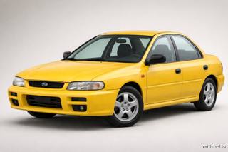 Subaru Impreza in Sunshine Yellow