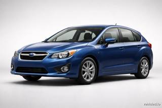 Subaru Impreza in Lapis Blue Pearl