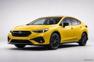 Subaru Impreza in Sunshine Yellow