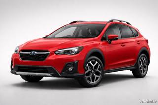 Subaru XV in Pure Red