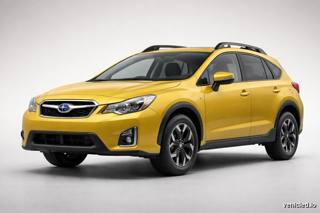 Subaru XV in Plasma Yellow Pearl