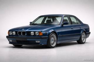 BMW 5 Series in Avus Blue Metallic