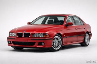 BMW 5 Series in Imola Red