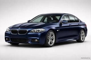 BMW 5 Series in Tanzanite Blue