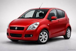 Suzuki Splash in Bright Red