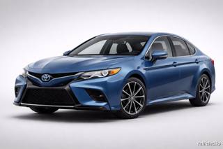 Toyota Camry in Cavalry Blue