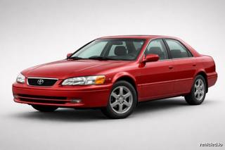 Toyota Camry in Supersonic Red
