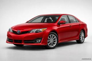 Toyota Camry in Supersonic Red