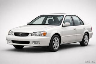 Toyota Corolla in Blizzard Pearl