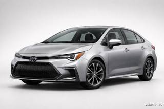 Toyota Corolla in Classic Silver Metallic