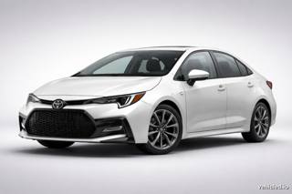 Toyota Corolla in Wind Chill Pearl