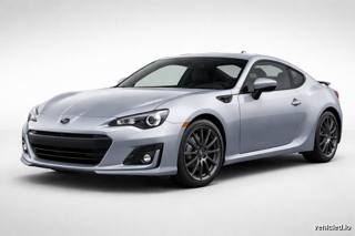 Subaru BRZ in Ice Silver