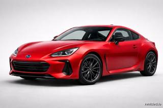 Subaru BRZ in Ignition Red