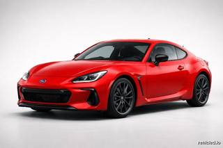 Subaru BRZ in Pure Red