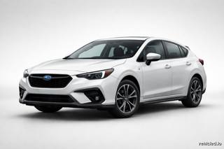 Subaru Impreza in Crystal White Pearl