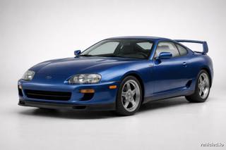 Toyota Supra in Stratosphere Blue