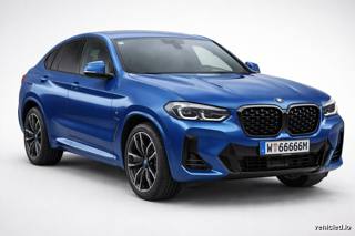 BMW X4 in Phytonic Blue Metallic
