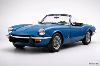 Triumph Spitfire in French Blue