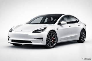Tesla Model 3 in Pearl White Multi-Coat