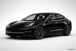 Tesla Model 3 in Solid Black