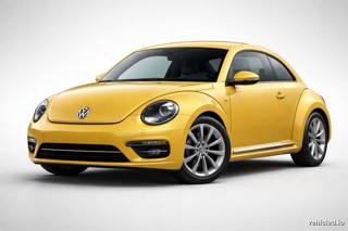 Volkswagen Beetle in Sandstorm Yellow