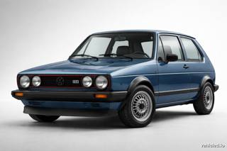 Volkswagen Golf in Atlantic Blue Metallic