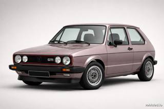 Volkswagen Golf in Dusty Mauve Pearl