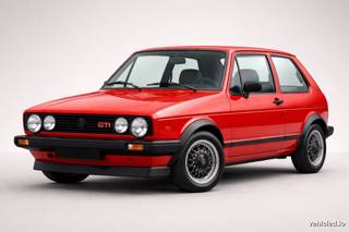 Volkswagen Golf in Flash Red