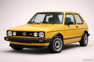 Volkswagen Golf in Sun Yellow