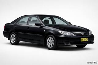 Toyota Camry in Midnight Black Metallic