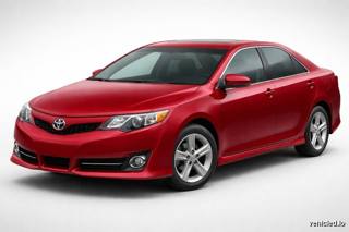 Toyota Camry in Ruby Flare Pearl