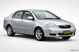 Toyota Corolla in Celestial Silver Metallic