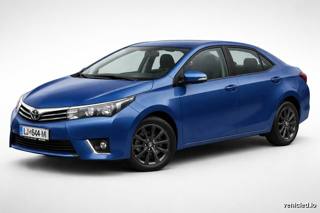 Toyota Corolla in Blueprint