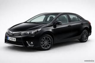 Toyota Corolla in Midnight Black Metallic