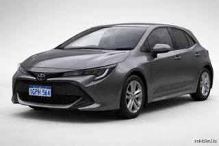 Toyota Corolla in Cement Grey