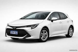 Toyota Corolla in Super White