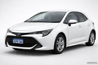 Toyota Corolla in Super White